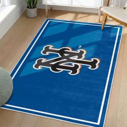 MLB New York Mets Area Rug Non-Slip Baseball Carpet Home Decor Gift Idea For Fans NYM193