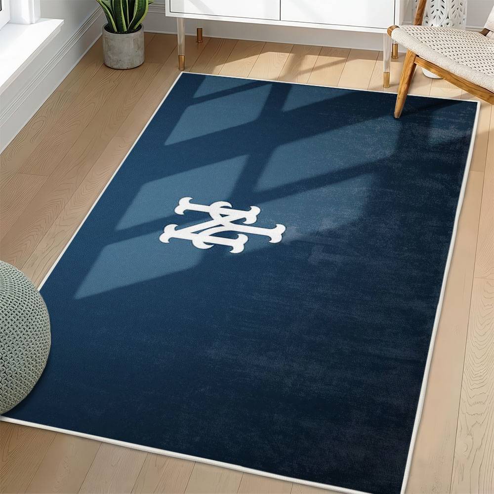 MLB New York Mets Area Rug Non-Slip Baseball Carpet Home Decor Gift Idea For Fans NYM243