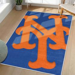 MLB New York Mets Area Rug Non-Slip Baseball Carpet Home Decor Gift Idea For Fans NYM33