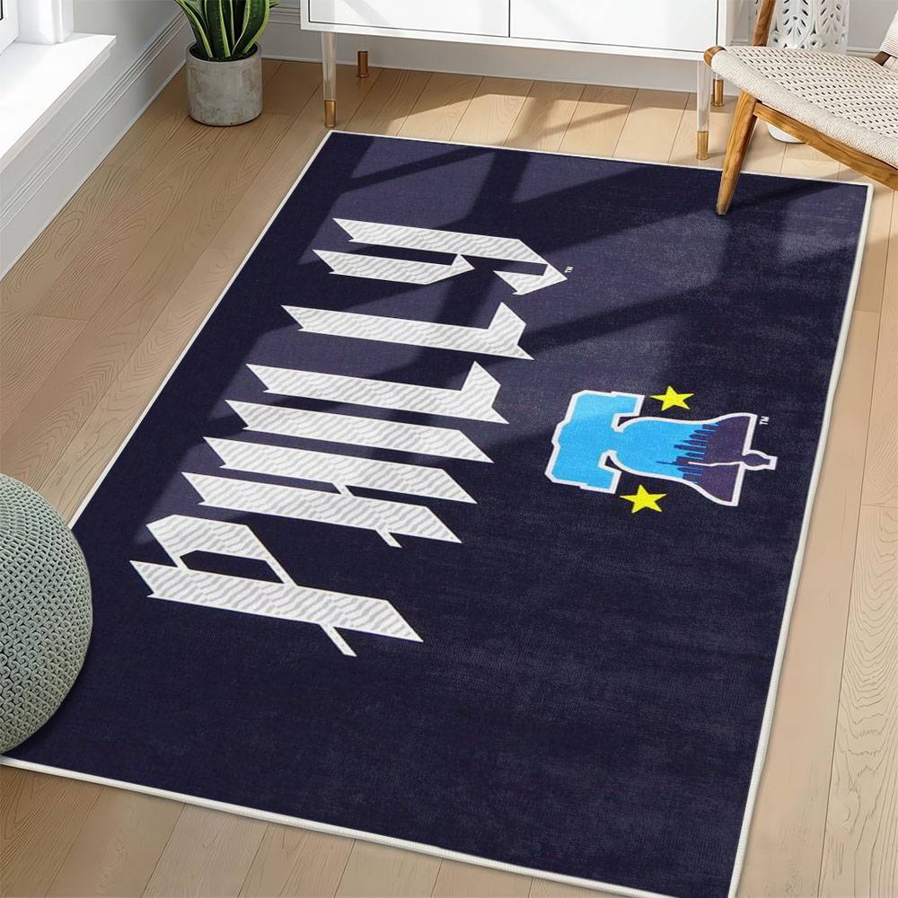 MLB Philadelphia Phillies Area Rug Non-Slip Baseball Carpet Home Decor Gift Idea For Fans PP101