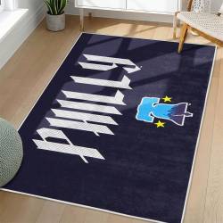 MLB Philadelphia Phillies Area Rug Non-Slip Baseball Carpet Home Decor Gift Idea For Fans PP101