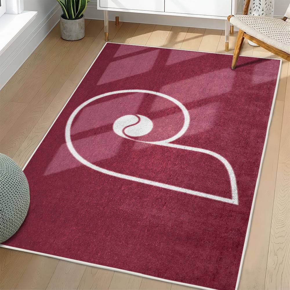 MLB Philadelphia Phillies Area Rug Non-Slip Baseball Carpet Home Decor Gift Idea For Fans PP122