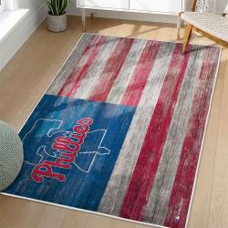 MLB Philadelphia Phillies Area Rug Non-Slip Baseball Carpet Home Decor Gift Idea For Fans PP136