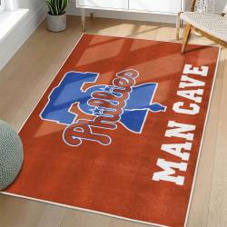 MLB Philadelphia Phillies Area Rug Non-Slip Baseball Carpet Home Decor Gift Idea For Fans PP145