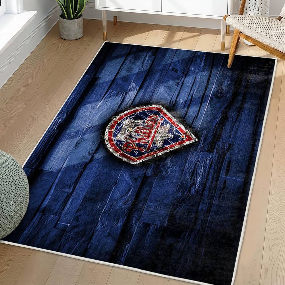 MLB Philadelphia Phillies Area Rug Non-Slip Baseball Carpet Home Decor Gift Idea For Fans PP149