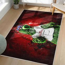MLB Philadelphia Phillies Area Rug Non-Slip Baseball Carpet Home Decor Gift Idea For Fans PP153