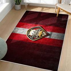 MLB Philadelphia Phillies Area Rug Non-Slip Baseball Carpet Home Decor Gift Idea For Fans PP157