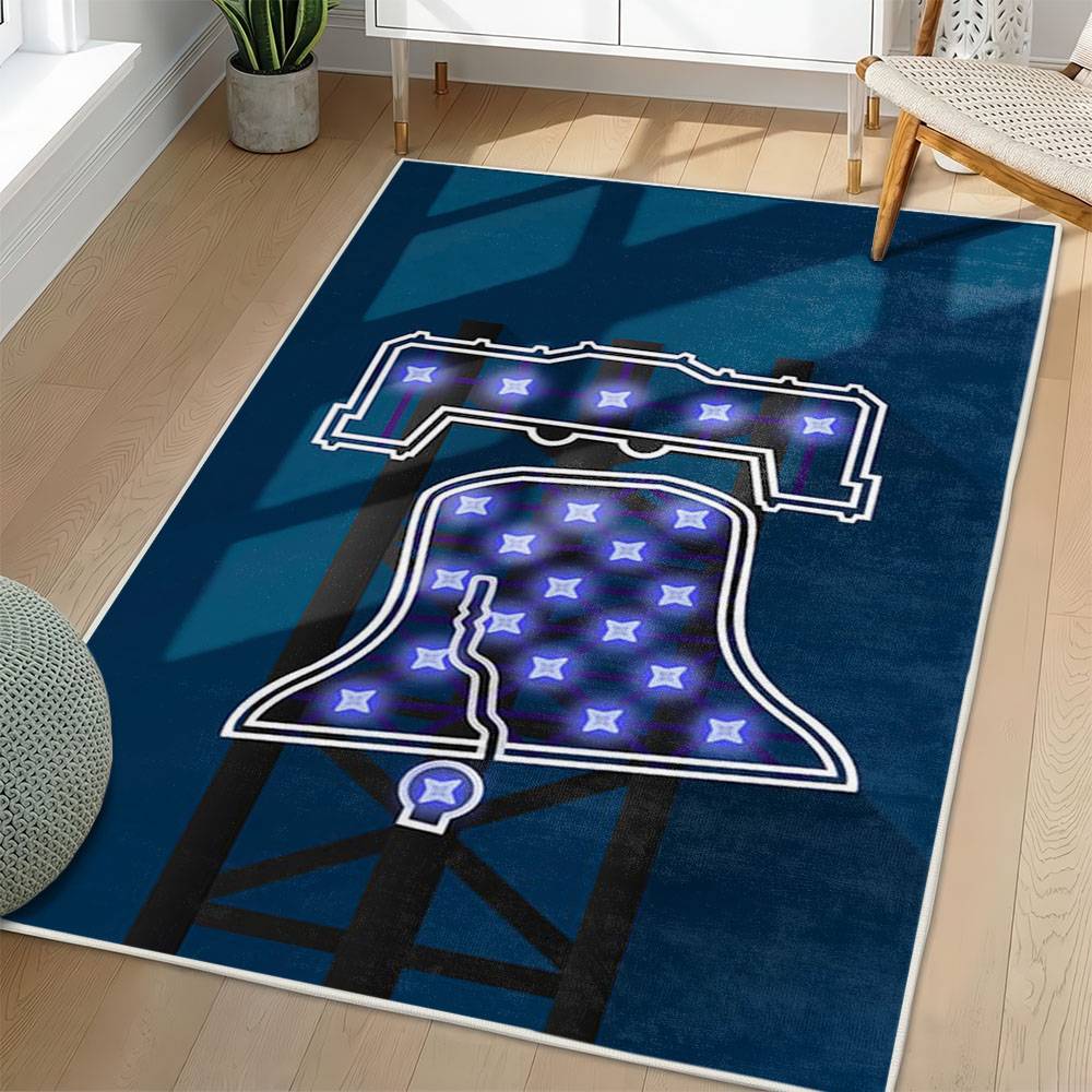 MLB Philadelphia Phillies Area Rug Non-Slip Baseball Carpet Home Decor Gift Idea For Fans PP177