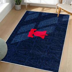 MLB Philadelphia Phillies Area Rug Non-Slip Baseball Carpet Home Decor Gift Idea For Fans PP193