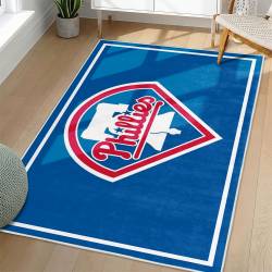 MLB Philadelphia Phillies Area Rug Non-Slip Baseball Carpet Home Decor Gift Idea For Fans PP2