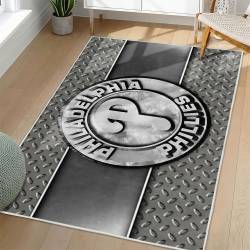 MLB Philadelphia Phillies Area Rug Non-Slip Baseball Carpet Home Decor Gift Idea For Fans PP245