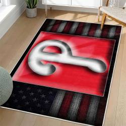 MLB Philadelphia Phillies Area Rug Non-Slip Baseball Carpet Home Decor Gift Idea For Fans PP272