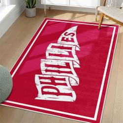 MLB Philadelphia Phillies Area Rug Non-Slip Baseball Carpet Home Decor Gift Idea For Fans PP275