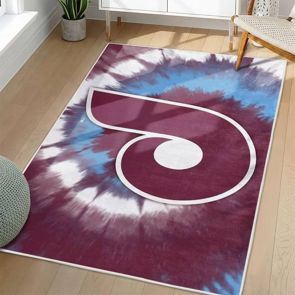 MLB Philadelphia Phillies Area Rug Non-Slip Baseball Carpet Home Decor Gift Idea For Fans PP282