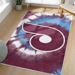 MLB Philadelphia Phillies Area Rug Non-Slip Baseball Carpet Home Decor Gift Idea For Fans PP282