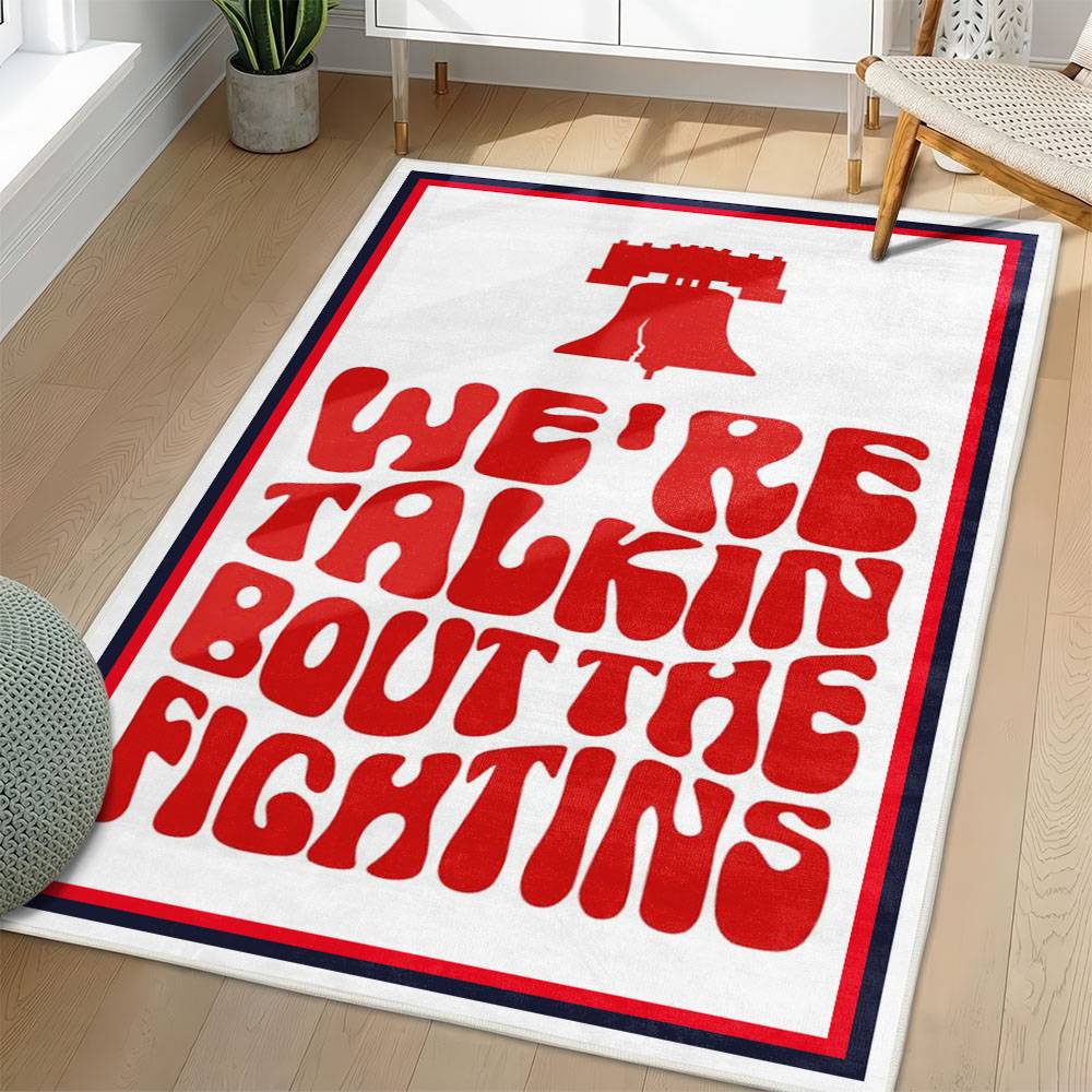 MLB Philadelphia Phillies Area Rug Non-Slip Baseball Carpet Home Decor Gift Idea For Fans PP35