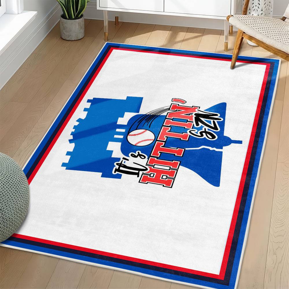 MLB Philadelphia Phillies Area Rug Non-Slip Baseball Carpet Home Decor Gift Idea For Fans PP71