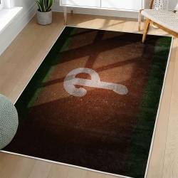 MLB Philadelphia Phillies Area Rug Non-Slip Baseball Carpet Home Decor Gift Idea For Fans PP96
