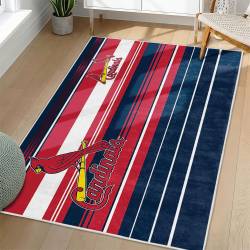 MLB St. Louis Cardinals Area Rug Non-Slip Baseball Carpet Home Decor Gift Idea For Fans SLC102