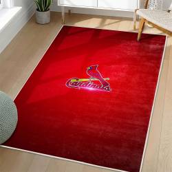 MLB St. Louis Cardinals Area Rug Non-Slip Baseball Carpet Home Decor Gift Idea For Fans SLC113