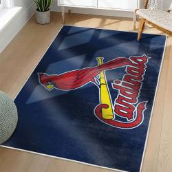 MLB St. Louis Cardinals Area Rug Non-Slip Baseball Carpet Home Decor Gift Idea For Fans SLC124
