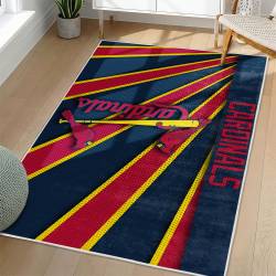 MLB St. Louis Cardinals Area Rug Non-Slip Baseball Carpet Home Decor Gift Idea For Fans SLC14
