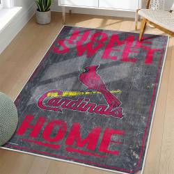 MLB St. Louis Cardinals Area Rug Non-Slip Baseball Carpet Home Decor Gift Idea For Fans SLC159