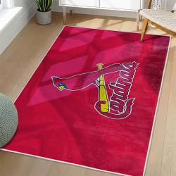 MLB St. Louis Cardinals Area Rug Non-Slip Baseball Carpet Home Decor Gift Idea For Fans SLC172