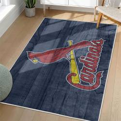 MLB St. Louis Cardinals Area Rug Non-Slip Baseball Carpet Home Decor Gift Idea For Fans SLC18