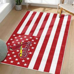 MLB St. Louis Cardinals Area Rug Non-Slip Baseball Carpet Home Decor Gift Idea For Fans SLC190