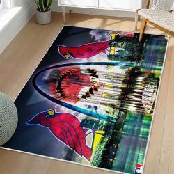 MLB St. Louis Cardinals Area Rug Non-Slip Baseball Carpet Home Decor Gift Idea For Fans SLC20