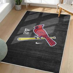 MLB St. Louis Cardinals Area Rug Non-Slip Baseball Carpet Home Decor Gift Idea For Fans SLC24