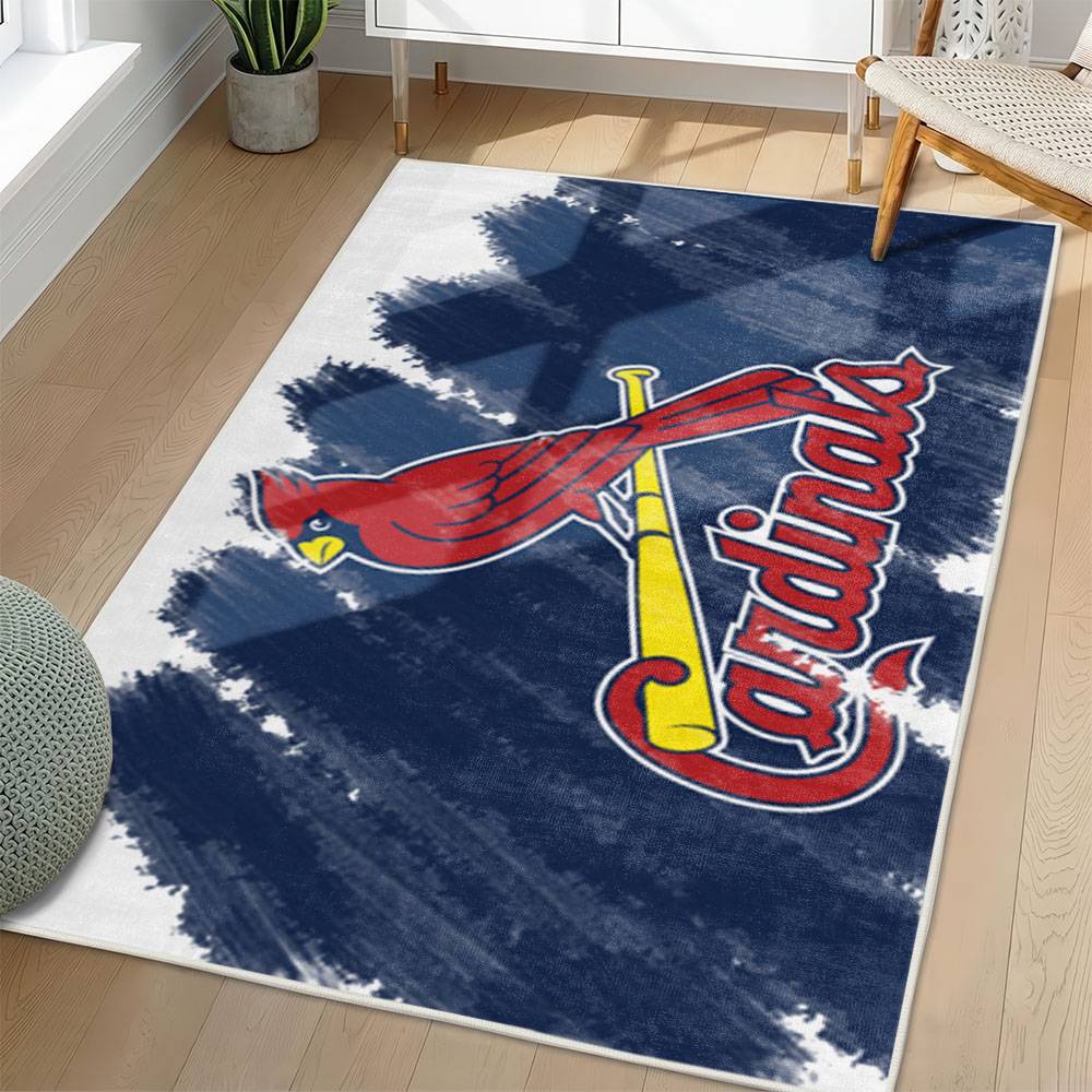 MLB St. Louis Cardinals Area Rug Non-Slip Baseball Carpet Home Decor Gift Idea For Fans SLC29