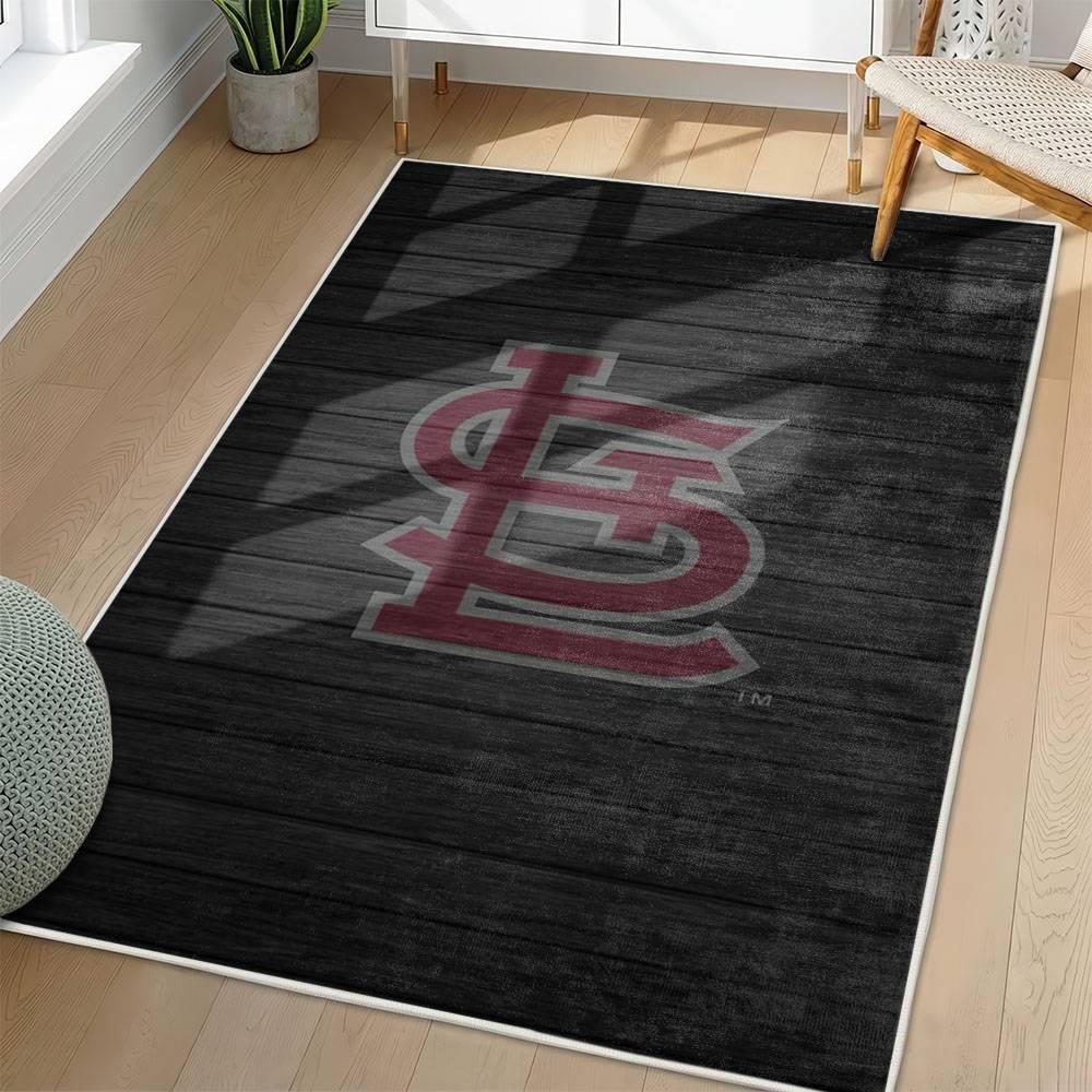 MLB St. Louis Cardinals Area Rug Non-Slip Baseball Carpet Home Decor Gift Idea For Fans SLC39