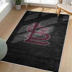 MLB St. Louis Cardinals Area Rug Non-Slip Baseball Carpet Home Decor Gift Idea For Fans SLC39