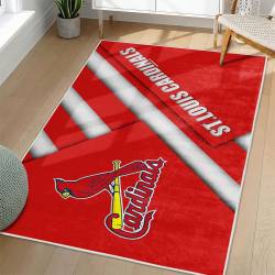 MLB St. Louis Cardinals Area Rug Non-Slip Baseball Carpet Home Decor Gift Idea For Fans SLC40