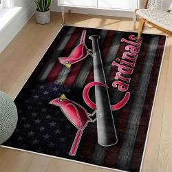 MLB St. Louis Cardinals Area Rug Non-Slip Baseball Carpet Home Decor Gift Idea For Fans SLC67