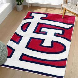 MLB St. Louis Cardinals Area Rug Non-Slip Baseball Carpet Home Decor Gift Idea For Fans SLC68