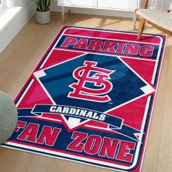 MLB St. Louis Cardinals Area Rug Non-Slip Baseball Carpet Home Decor Gift Idea For Fans SLC69