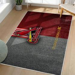MLB St. Louis Cardinals Area Rug Non-Slip Baseball Carpet Home Decor Gift Idea For Fans SLC90