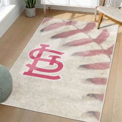 MLB St. Louis Cardinals Area Rug Non-Slip Baseball Carpet Home Decor Gift Idea For Fans SLC92