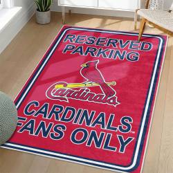 MLB St. Louis Cardinals Area Rug Non-Slip Baseball Carpet Home Decor Gift Idea For Fans SLC95