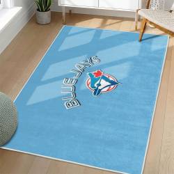MLB Toronto Blue Jays Area Rug Non-Slip Baseball Carpet Home Decor Gift Idea For Fans TBJ105