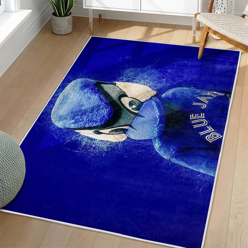 MLB Toronto Blue Jays Area Rug Non-Slip Baseball Carpet Home Decor Gift Idea For Fans TBJ110