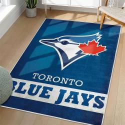 MLB Toronto Blue Jays Area Rug Non-Slip Baseball Carpet Home Decor Gift Idea For Fans TBJ130