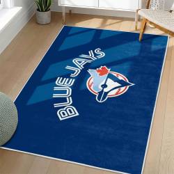 MLB Toronto Blue Jays Area Rug Non-Slip Baseball Carpet Home Decor Gift Idea For Fans TBJ138