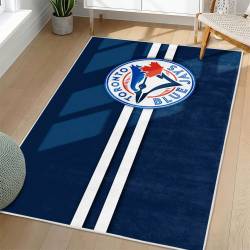 MLB Toronto Blue Jays Area Rug Non-Slip Baseball Carpet Home Decor Gift Idea For Fans TBJ141