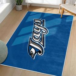 MLB Toronto Blue Jays Area Rug Non-Slip Baseball Carpet Home Decor Gift Idea For Fans TBJ158