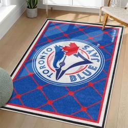 MLB Toronto Blue Jays Area Rug Non-Slip Baseball Carpet Home Decor Gift Idea For Fans TBJ160