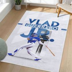 MLB Toronto Blue Jays Area Rug Non-Slip Baseball Carpet Home Decor Gift Idea For Fans TBJ174